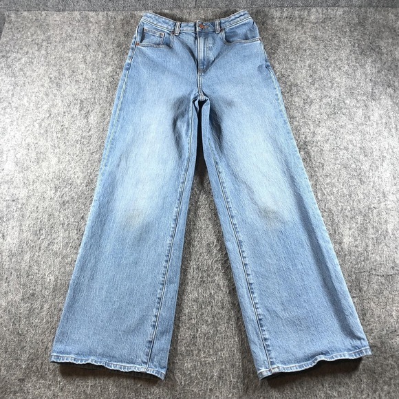 PINK Victoria's Secret Denim - PINK Victoria's Secret High Rise Wide Leg‎ Jeans Womens 6 Denim